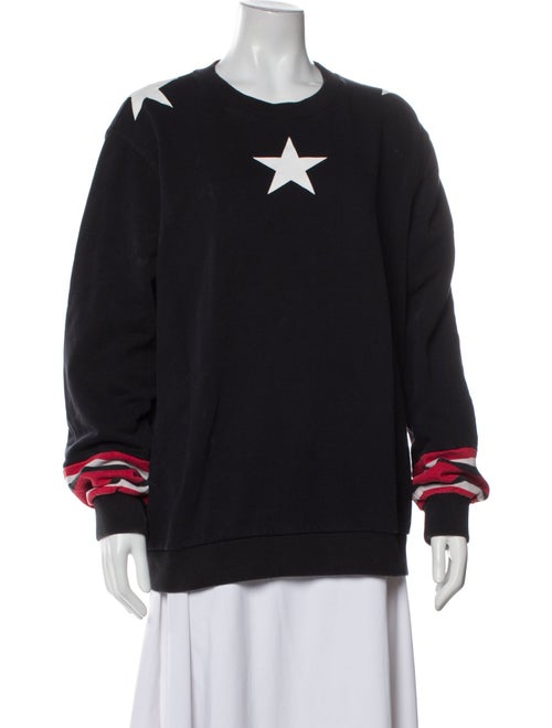 Givenchy Graphic Print Crew Neck Sweatshirt