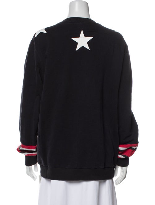 Givenchy Graphic Print Crew Neck Sweatshirt