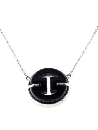 Givenchy Vintage Resin Pendant Necklace