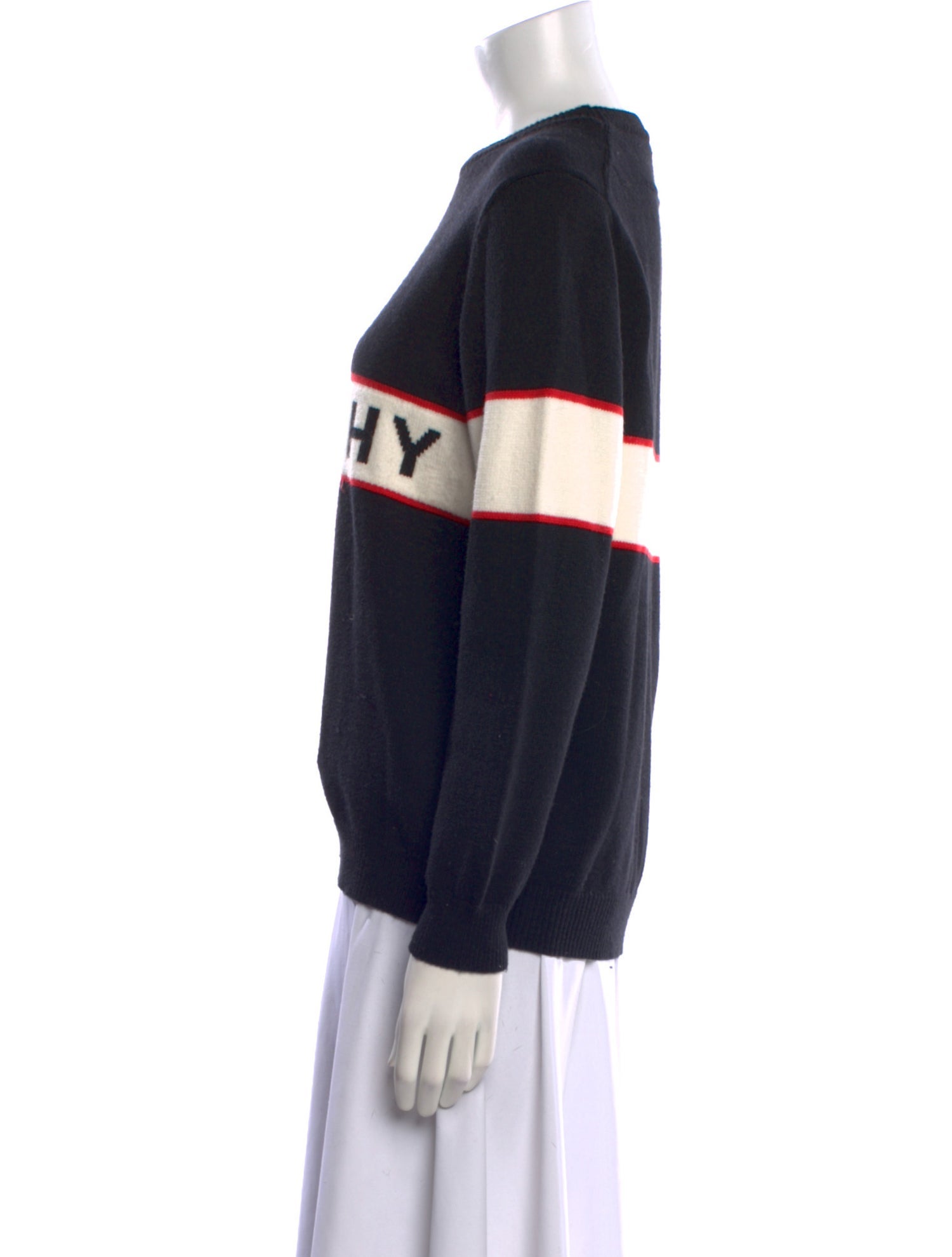 Givenchy Wool Graphic Print Sweater