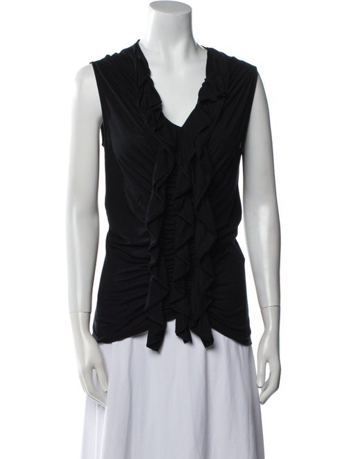 Givenchy V-Neck Sleeveless Top