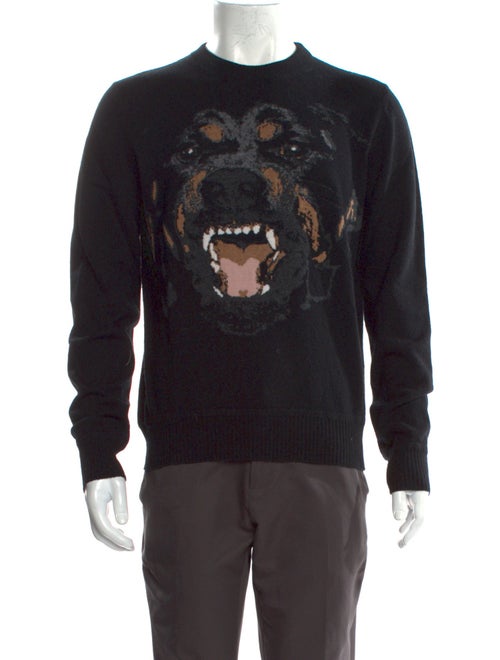 Givenchy Wool Graphic Print Pullover