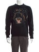 Givenchy Wool Graphic Print Pullover