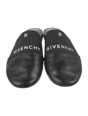 Givenchy Leather Printed Mules