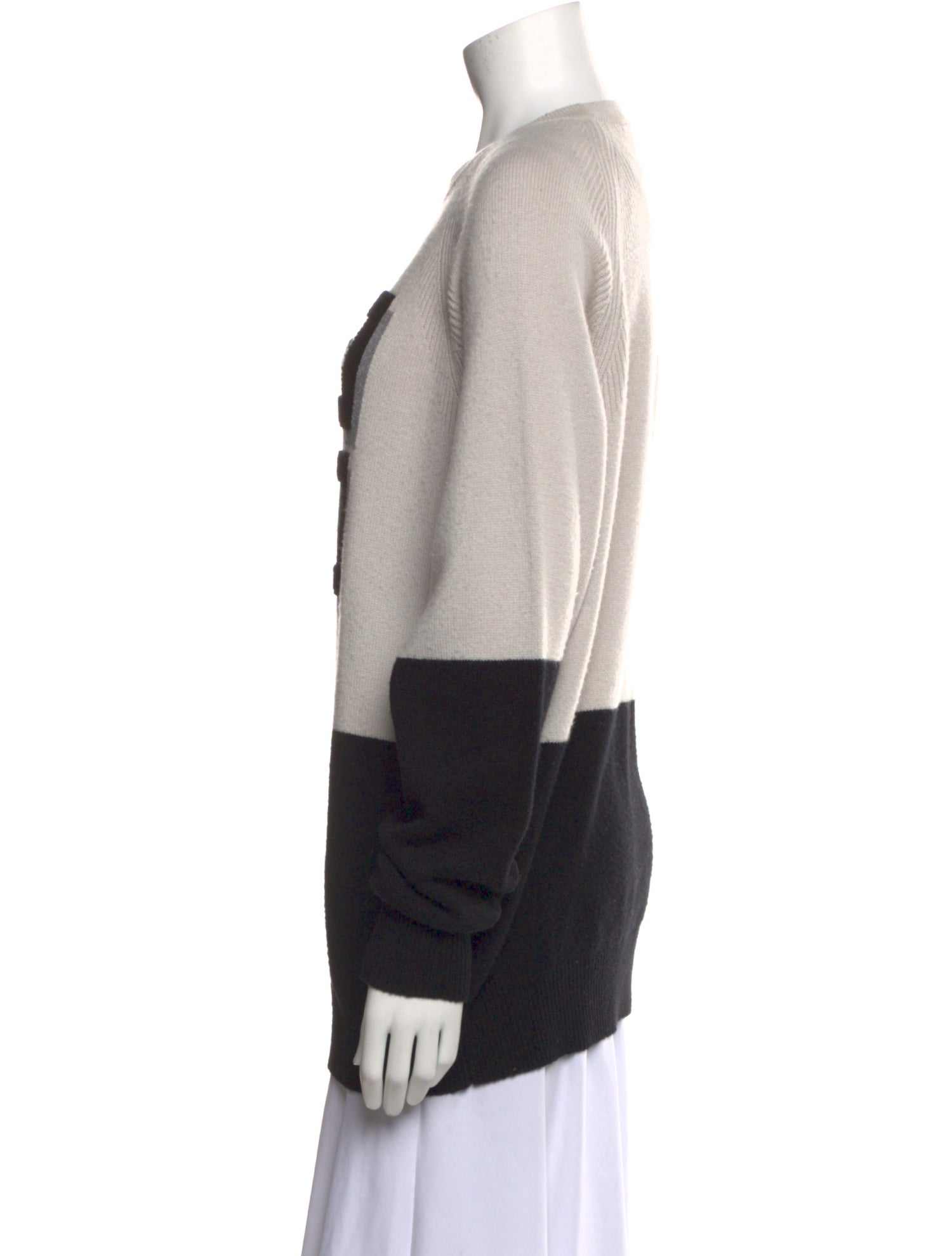 Givenchy Cashmere Colorblock Pattern Sweater