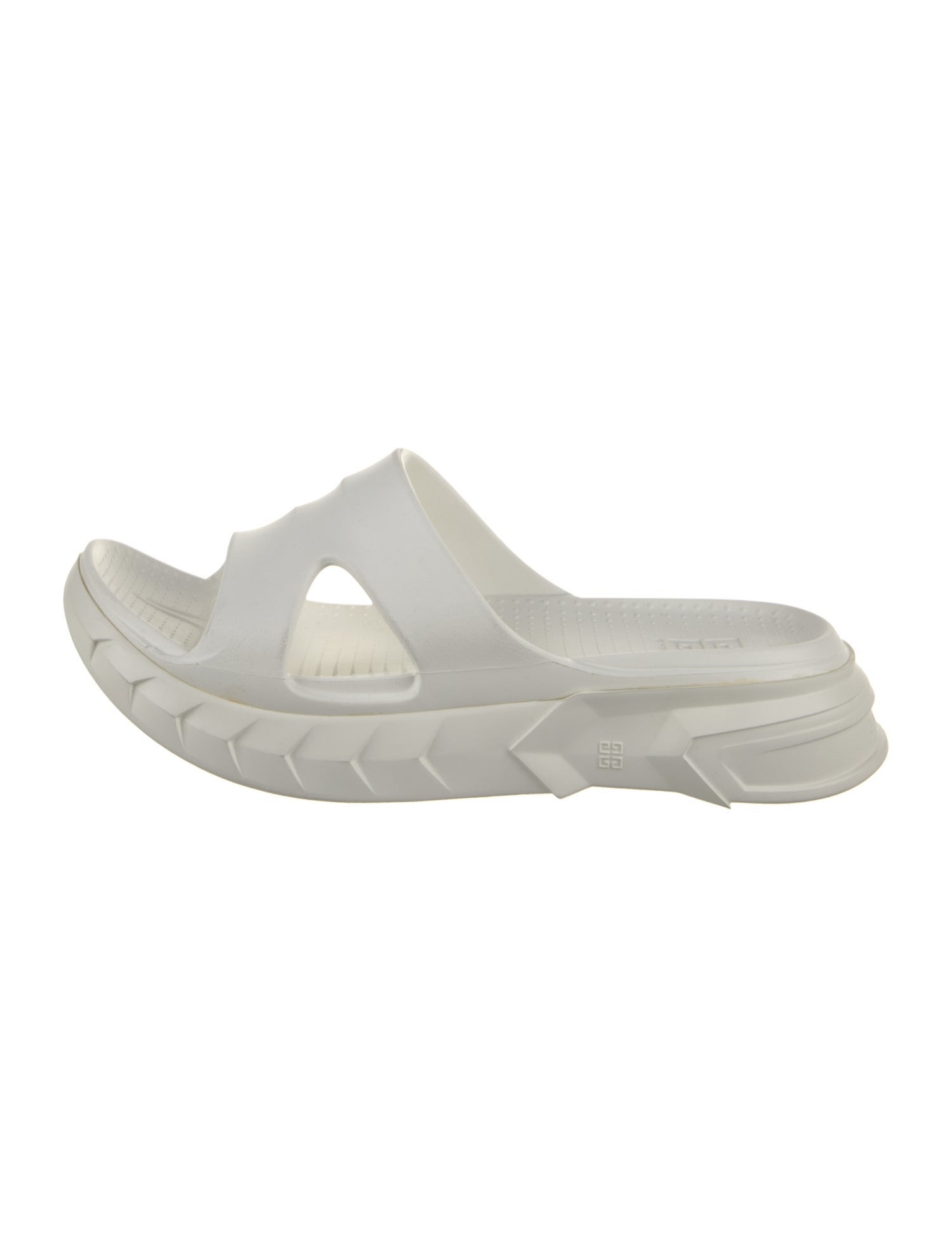 Givenchy Rubber Cutout Accent Slides