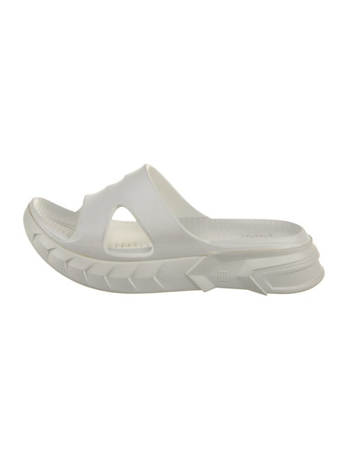 Givenchy Rubber Cutout Accent Slides