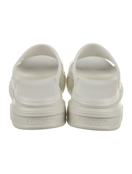 Givenchy Rubber Cutout Accent Slides