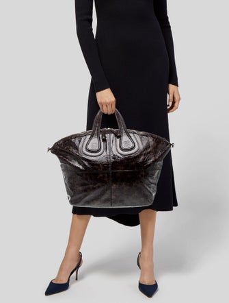 Givenchy Patent Leather Nightingale Large