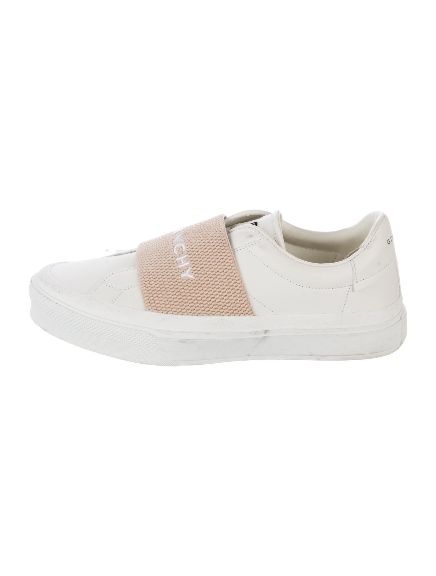 Givenchy Leather Graphic Print Sneakers