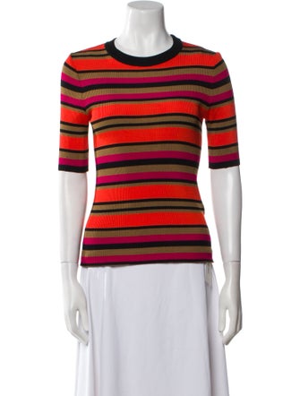 Givenchy Striped Crew Neck T-Shirt