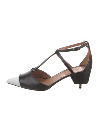 Givenchy Leather T-Strap Pumps