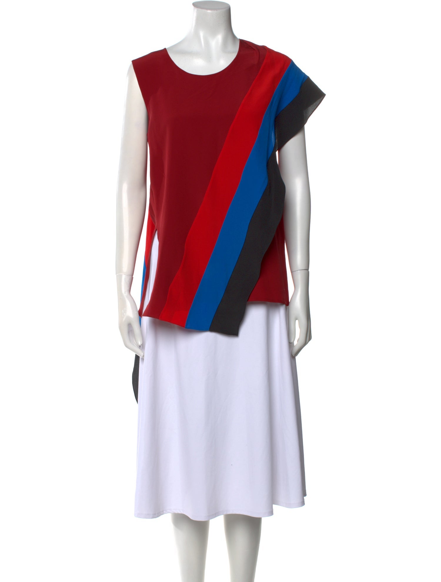 Givenchy Silk Striped Tunic