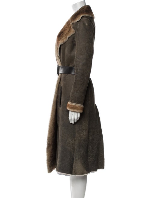 Givenchy Shearling Trench Coat