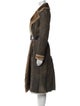 Givenchy Shearling Trench Coat