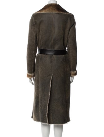 Givenchy Shearling Trench Coat