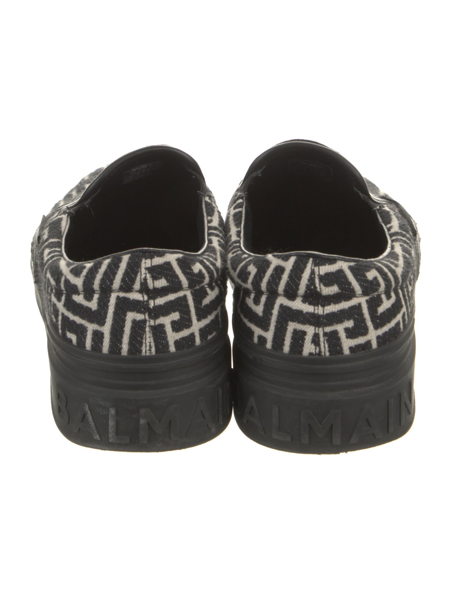 Balmain Printed Loafers