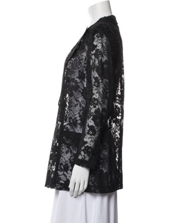 Givenchy Lace Pattern Evening Jacket