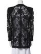Givenchy Lace Pattern Evening Jacket