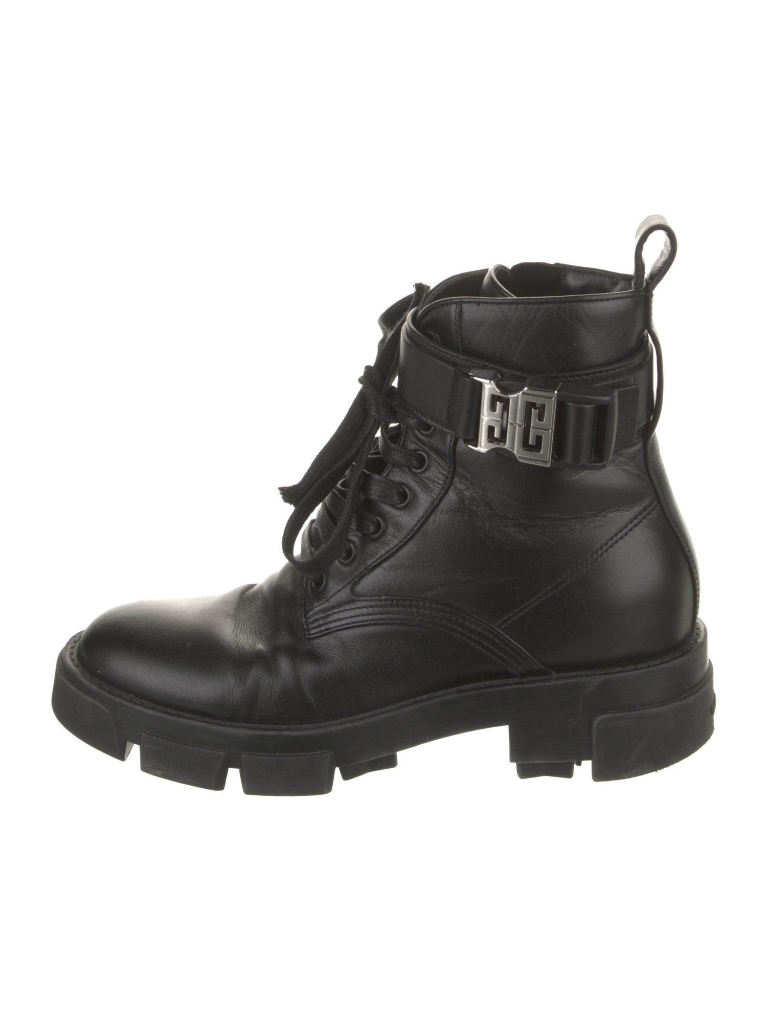 Givenchy Leather Combat Boots