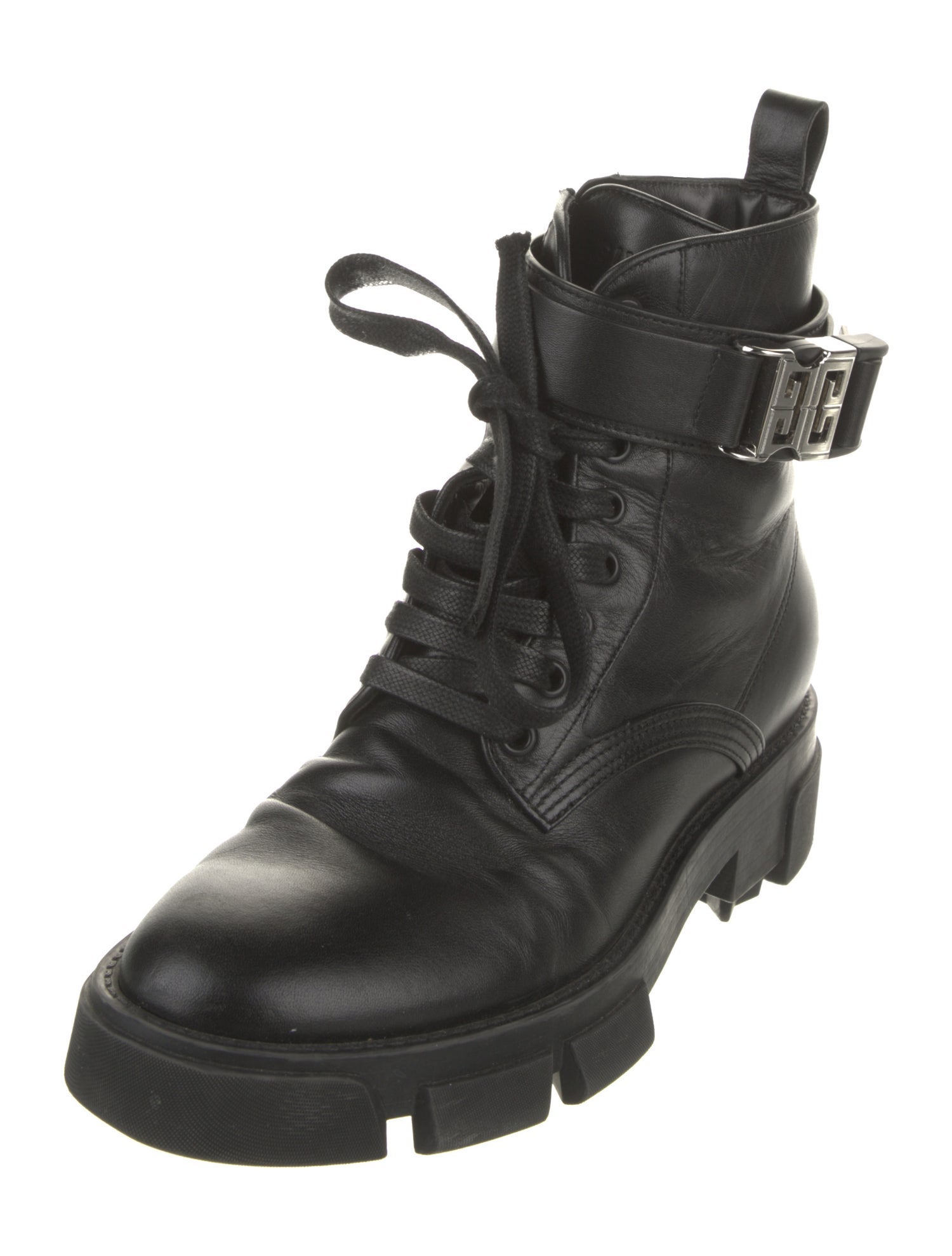 Givenchy Leather Combat Boots
