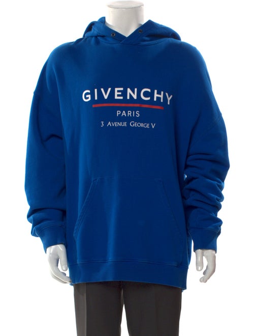 Givenchy Graphic Print Crew Neck Hoodie