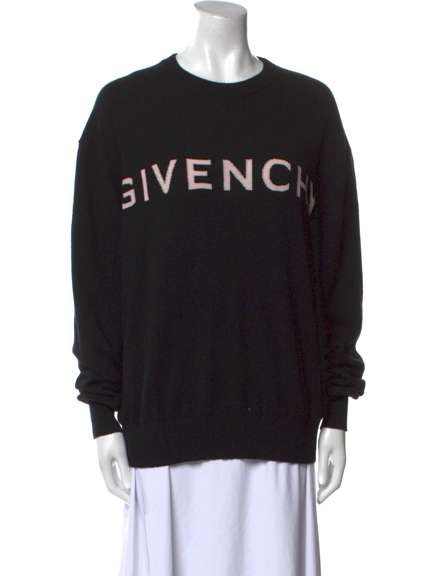 Givenchy Cashmere Graphic Print Sweater