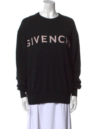 Givenchy Cashmere Graphic Print Sweater