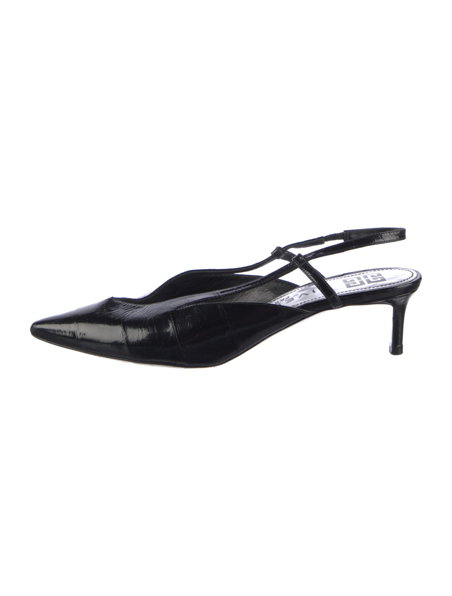 Givenchy Patent Leather Slingback Pumps