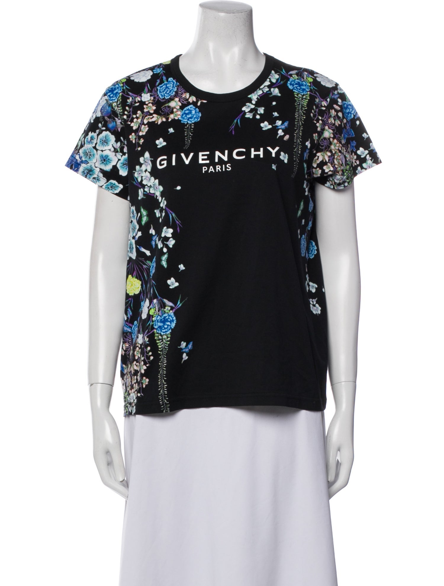 Givenchy Printed Crew Neck T-Shirt