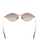 Givenchy Cat-Eye Gradient Sunglasses