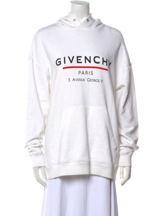 Givenchy Graphic Print Mock Neck Sweatshirt