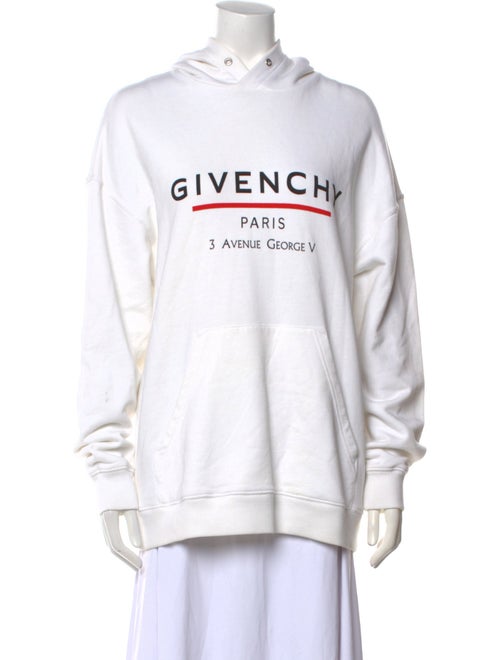 Givenchy Graphic Print Mock Neck Sweatshirt