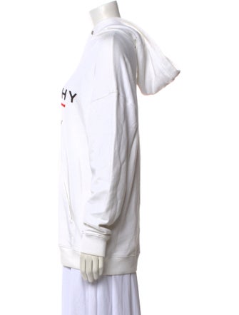 Givenchy Graphic Print Mock Neck Sweatshirt