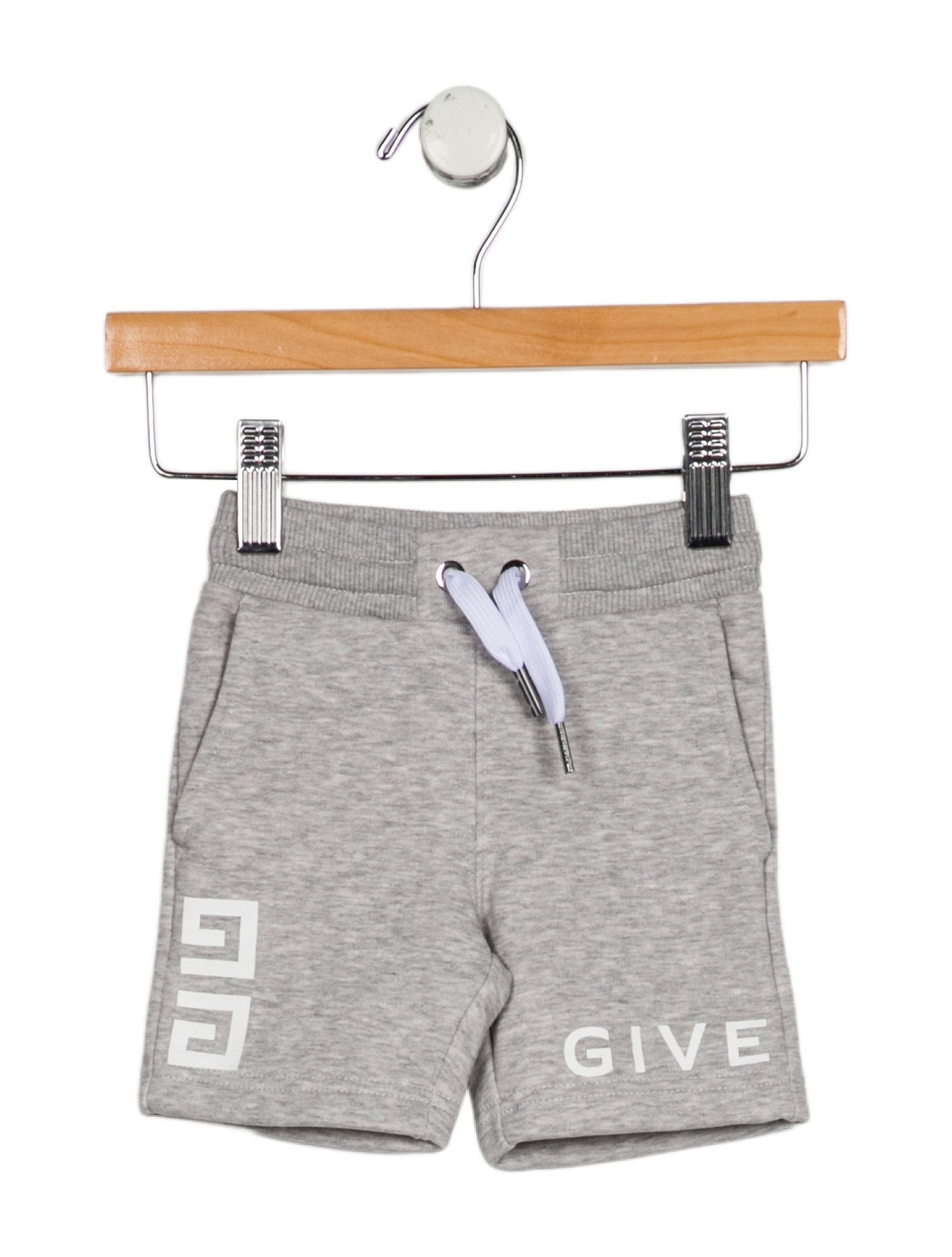 Givenchy Infant Boys' Grey Cotton Shorts