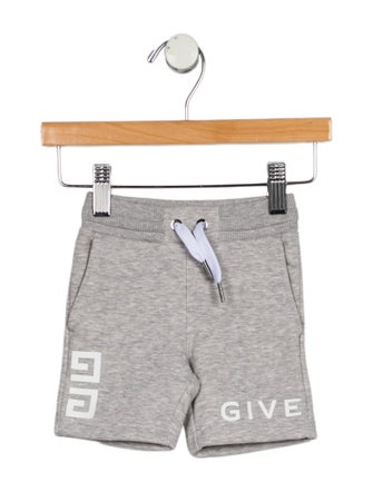 Givenchy Infant Boys' Grey Cotton Shorts