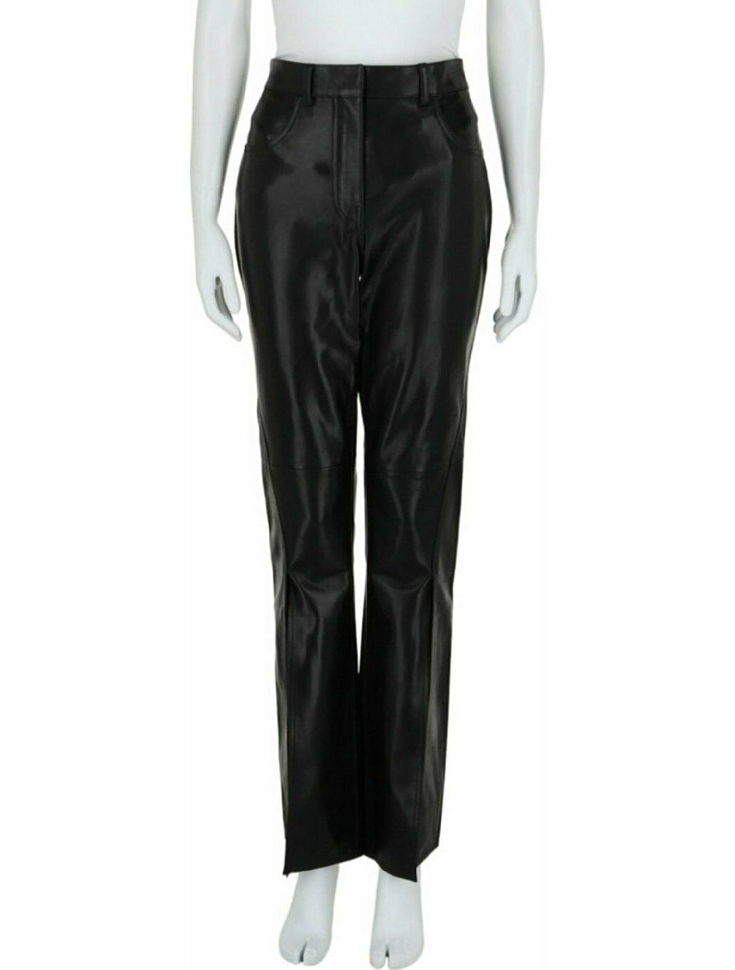 Givenchy Lambskin Straight Leg Pants w/ Tags