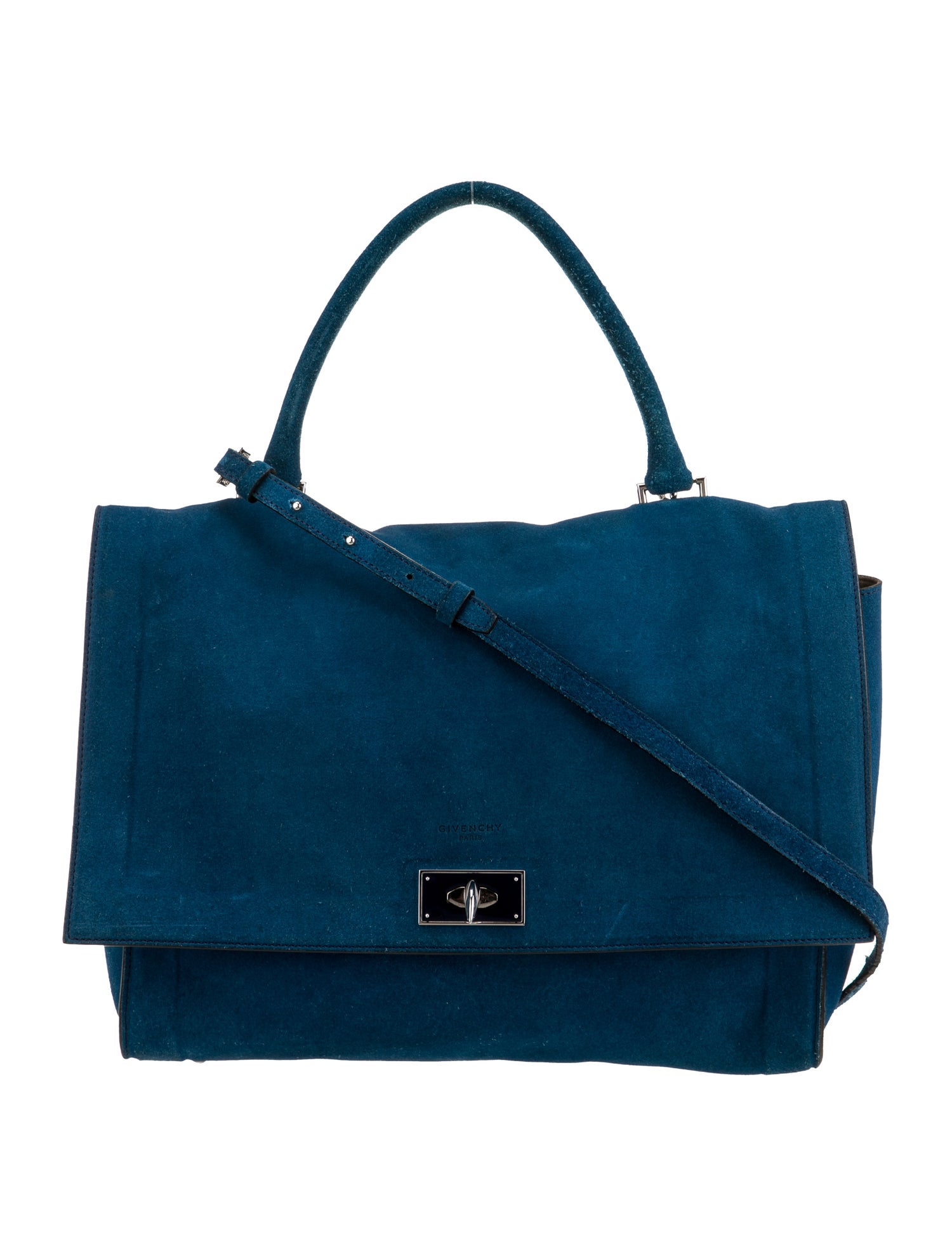 Givenchy Suede Top Handle Bag