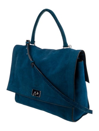 Givenchy Suede Top Handle Bag