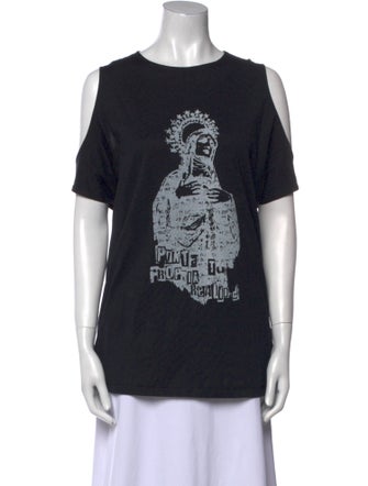 Givenchy Graphic Print Crew Neck T-Shirt
