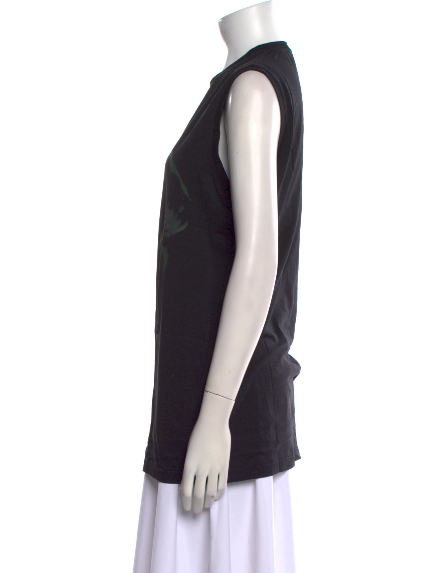 Givenchy Graphic Print Crew Neck Top