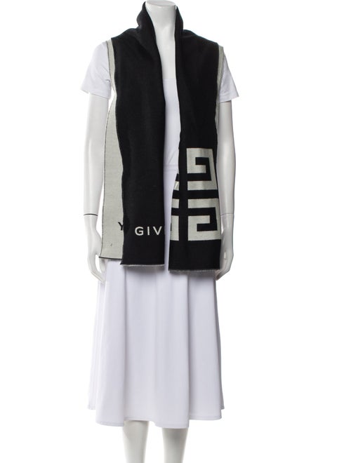 Givenchy Wool Printed Scarf