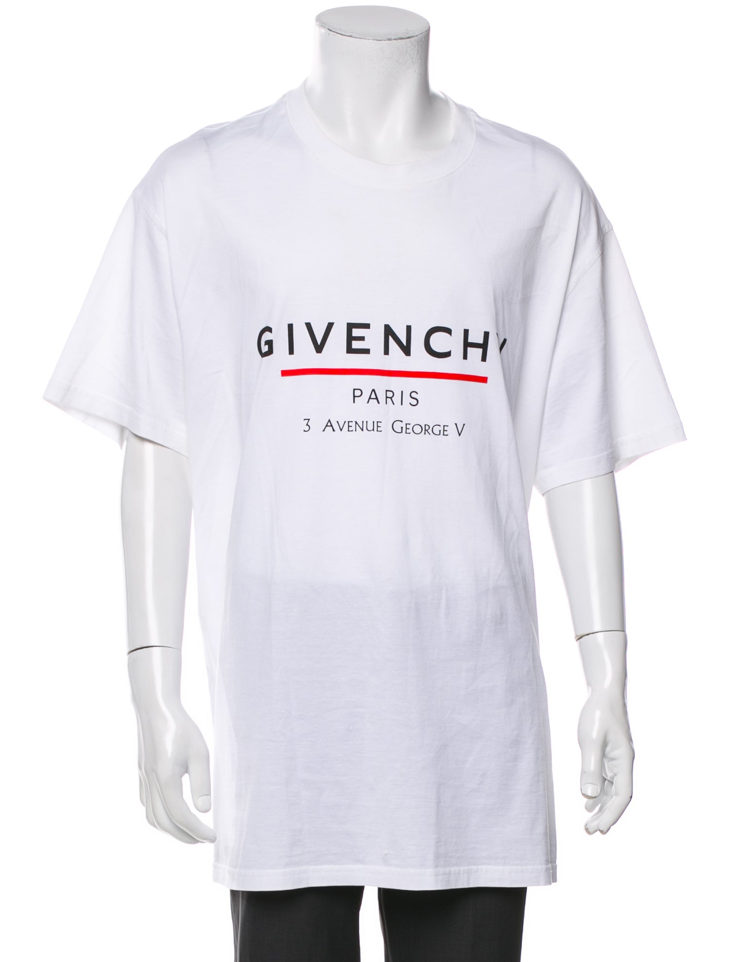 Givenchy Graphic Print Crew Neck T-Shirt