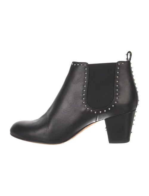 Givenchy Leather Studded Accents Chelsea Boots