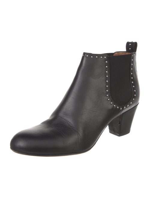 Givenchy Leather Studded Accents Chelsea Boots