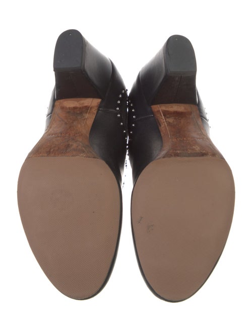 Givenchy Leather Studded Accents Chelsea Boots