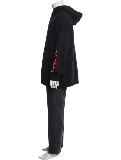 Givenchy Graphic Print Crew Neck Hoodie