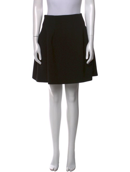 Givenchy Pleated Accents Knee-Length Skirt