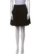 Givenchy Pleated Accents Knee-Length Skirt