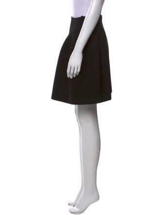 Givenchy Pleated Accents Knee-Length Skirt